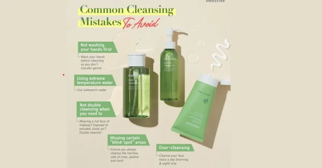 Common Mistakes to Avoid When Double Cleansing