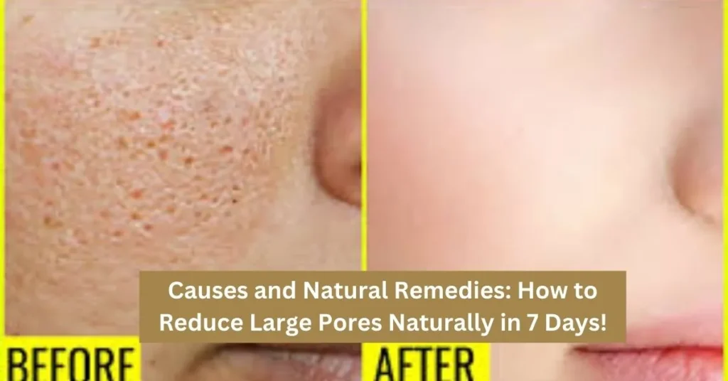 How to Reduce Large Pores Naturally in 7 Days!