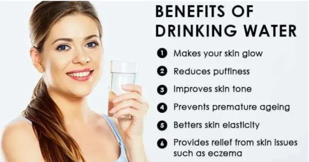 Benefits of Drinking Water for Skin Health